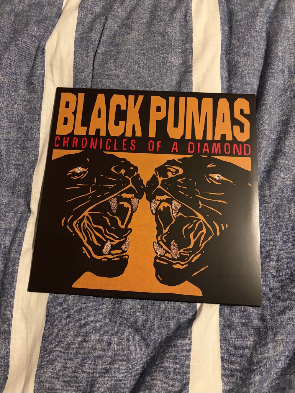 Black Pumas Chronicles of a Diamond Barnes & Noble exclusive red gold vinyl